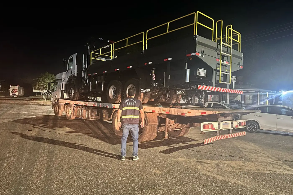 Transportes irregulares resultam em apreensão de cargas e veículos em diferentes regiões do Pará